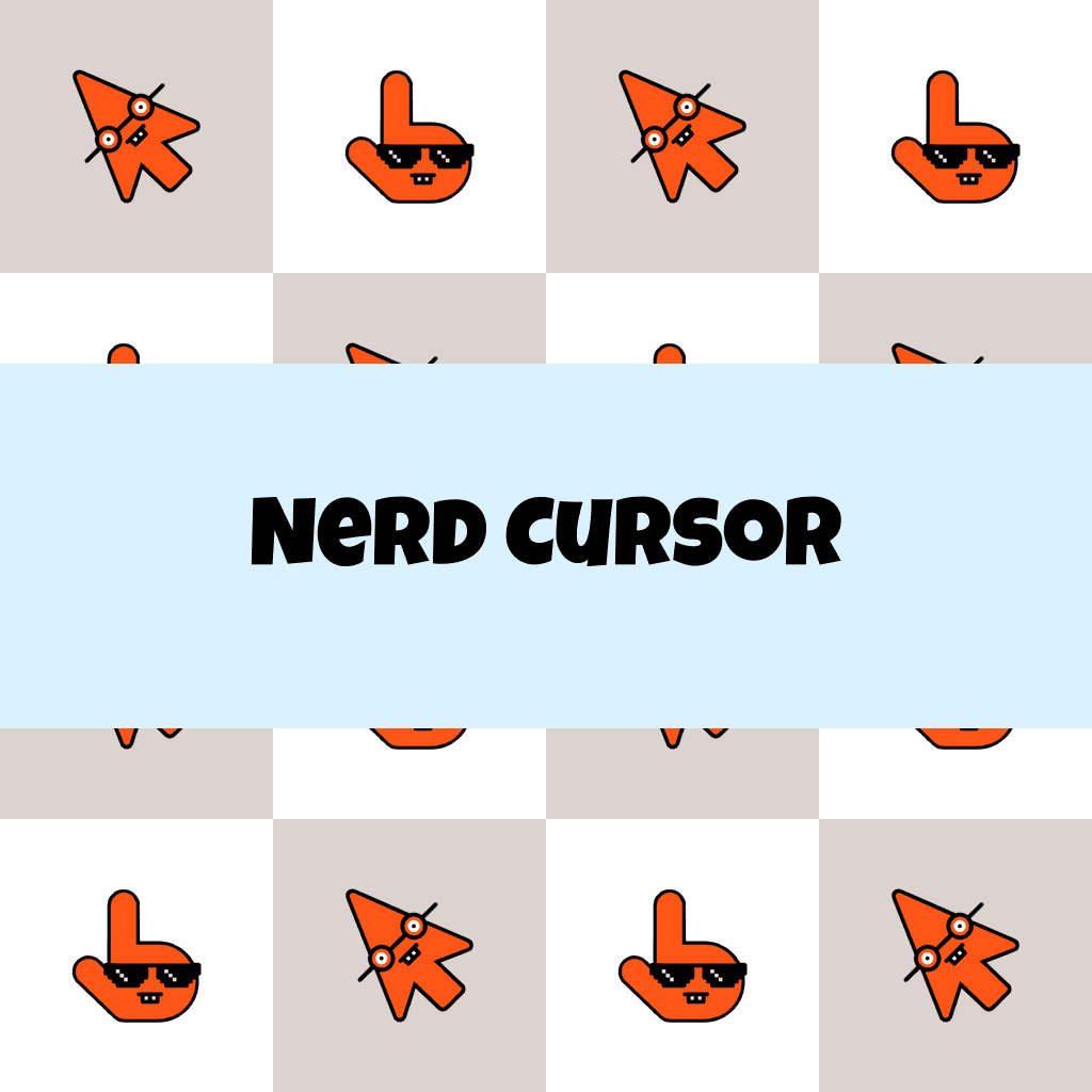 Preview Nerd cursor custom cursor pack